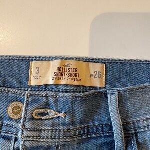 Hollister Blue Denim Shorts